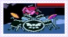 Susie using a drumset
