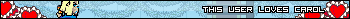 userbar reading “this user loves carol”